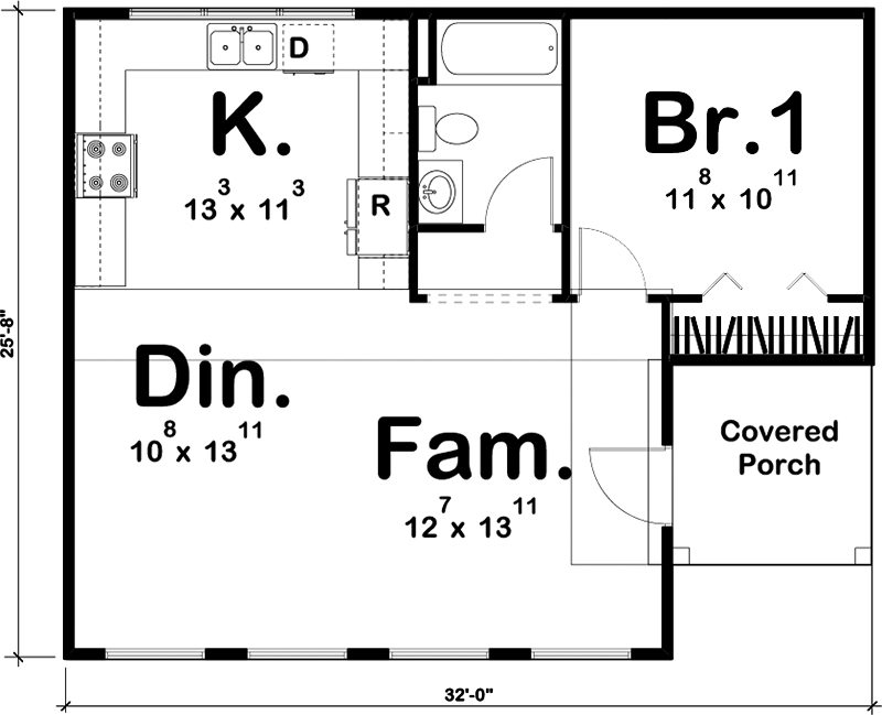 Floor Plan Main Level