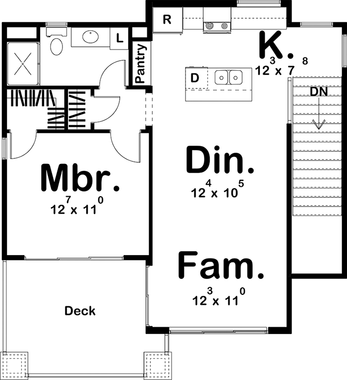 Floor Plan Upper Level