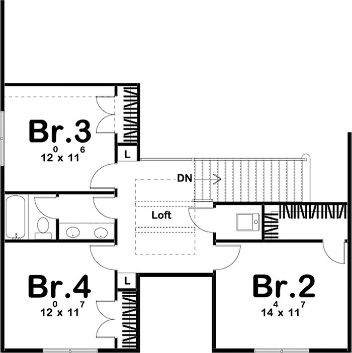 Floor Plan Upper Level