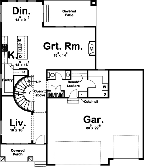 Floor Plan Main Level