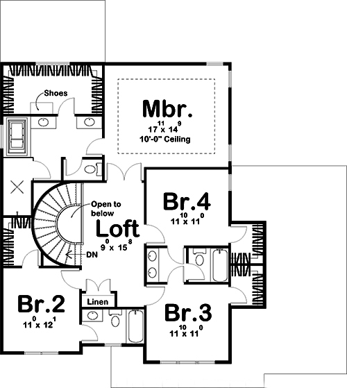 Floor Plan Upper Level