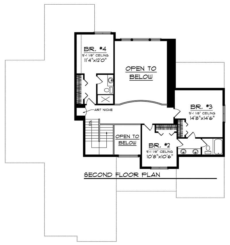 SECOND FLOOR PLAN