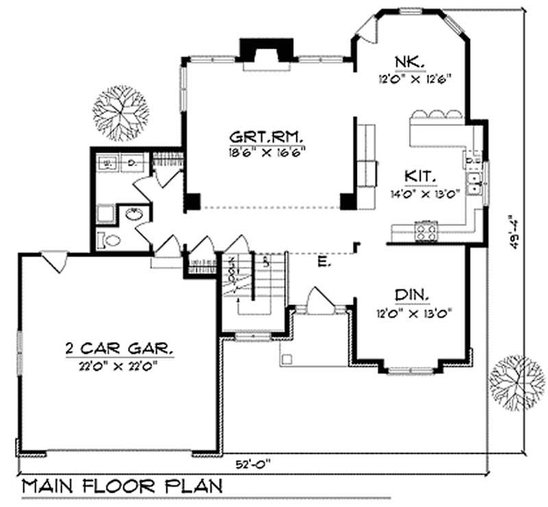 main floor plan