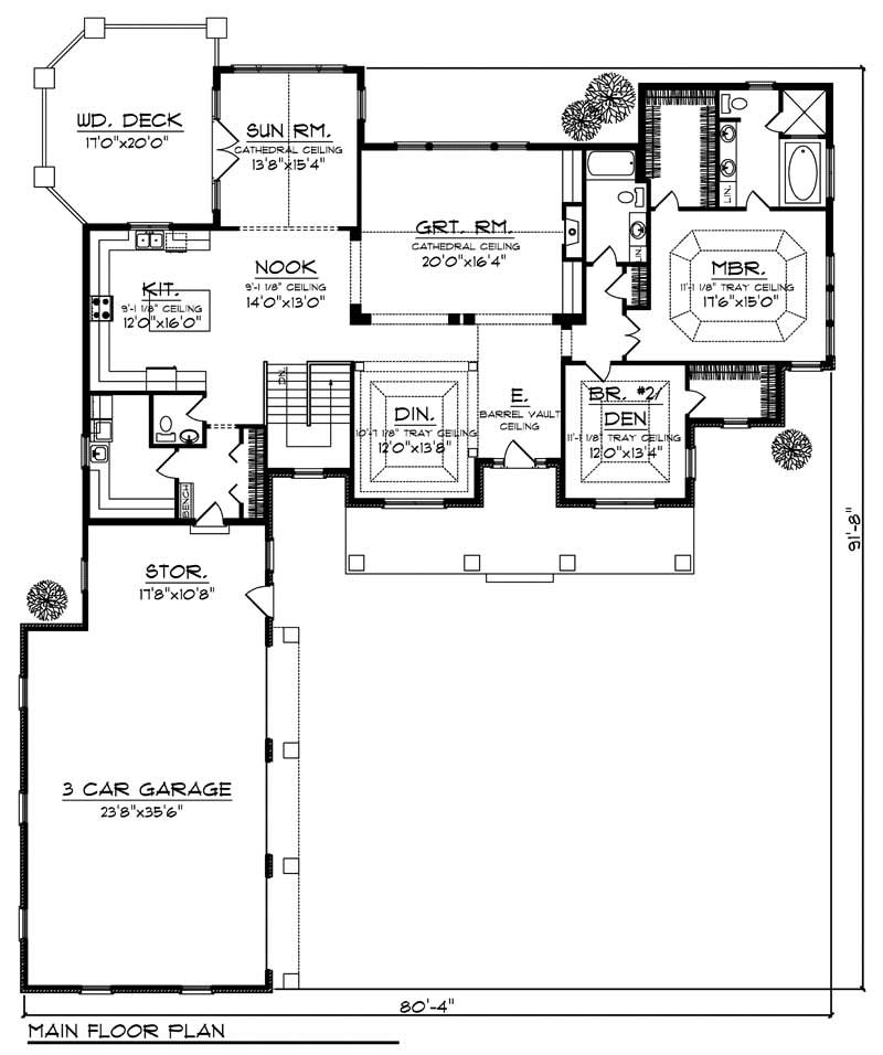 MAIN FLOOR PLAN