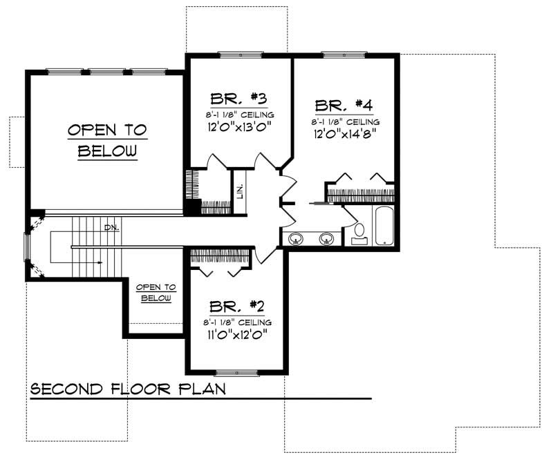 SECOND FLOOR PLAN