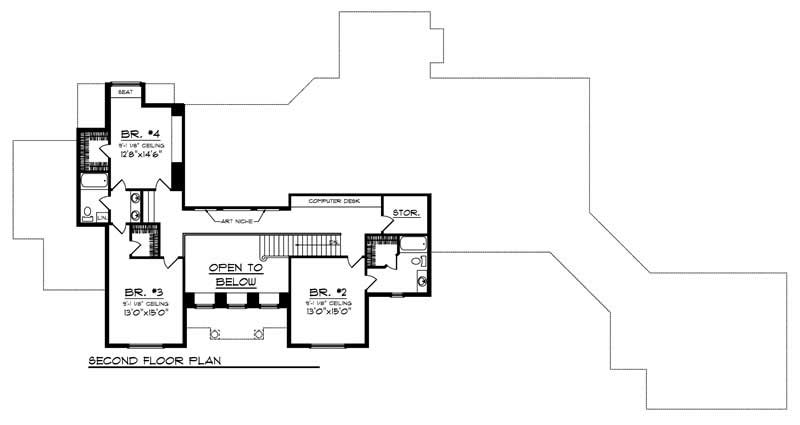 SECOND FLOOR PLAN