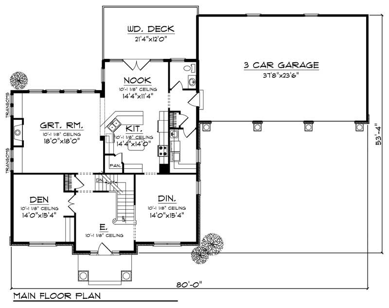 MAIN FLOOR PLAN