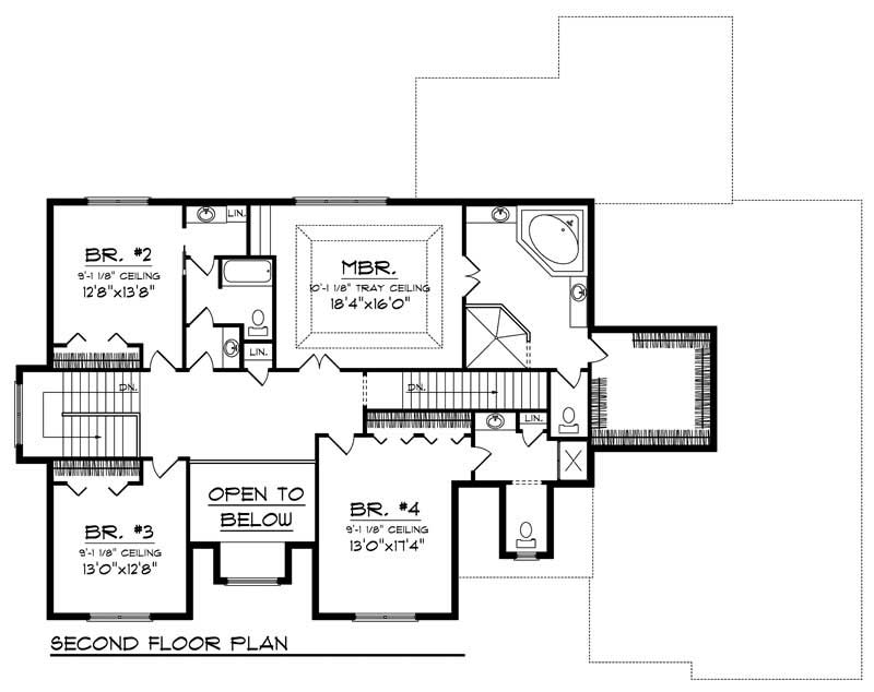 SECOND FLOOR PLAN