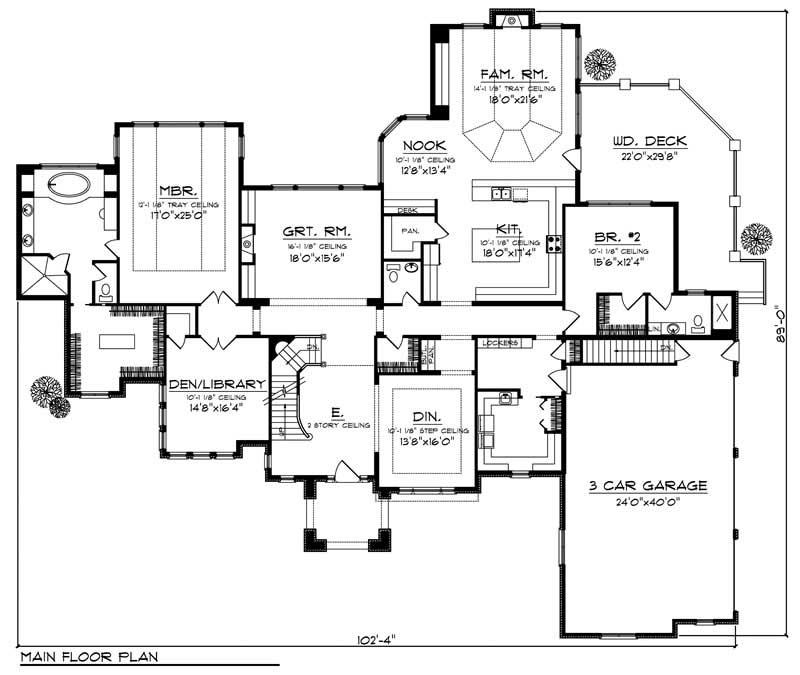 MAIN FLOOR PLAN