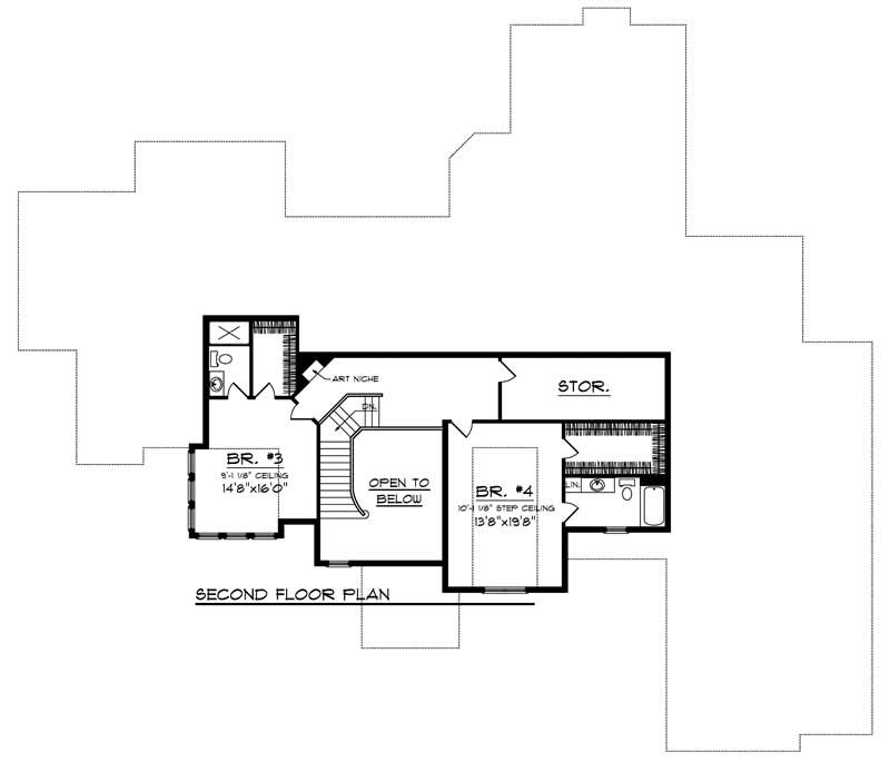 SECOND FLOOR PLAN