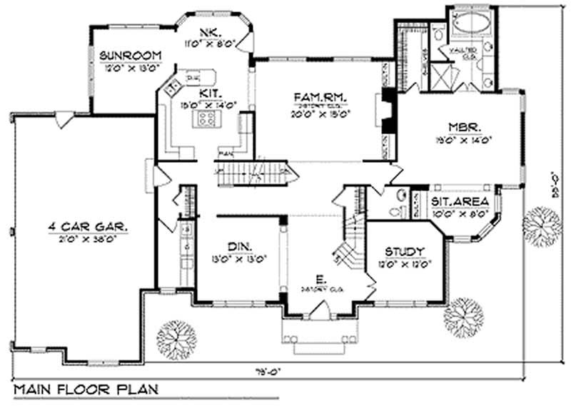 main floor plan