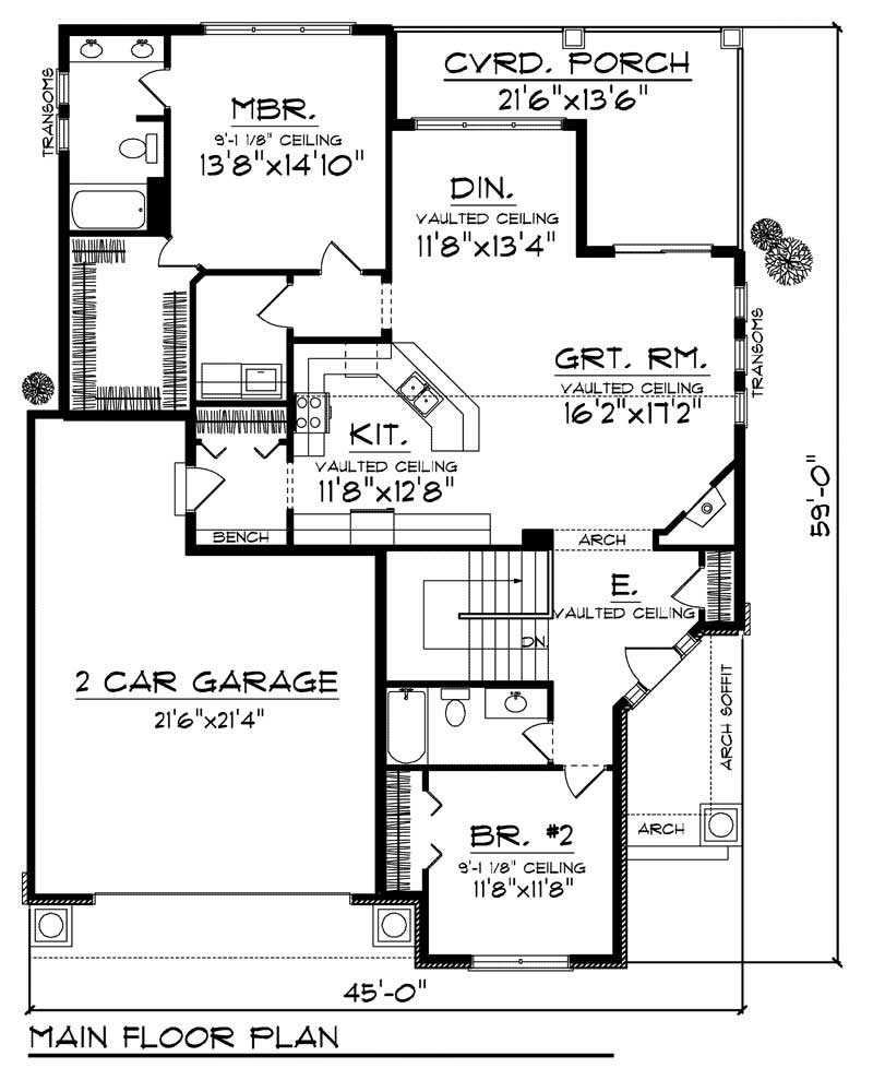 MAIN FLOOR PLAN