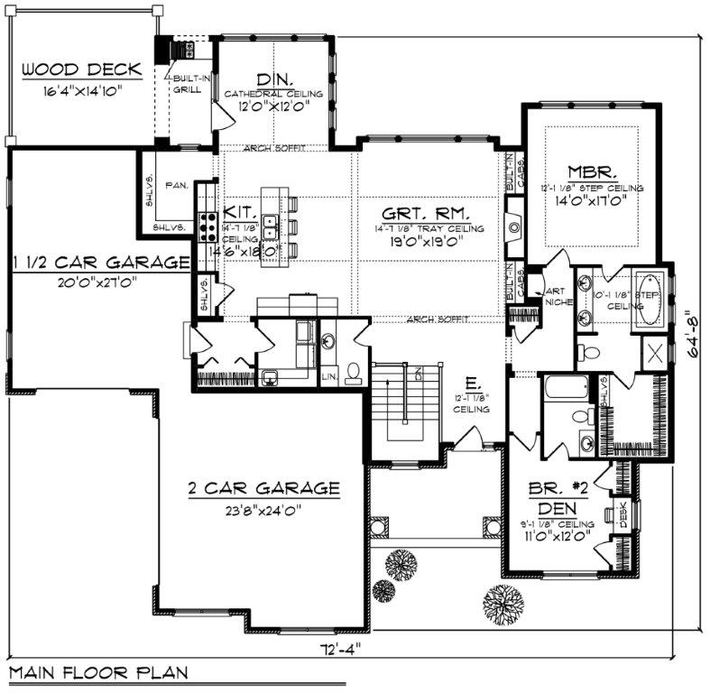Floor Plan Main Level
