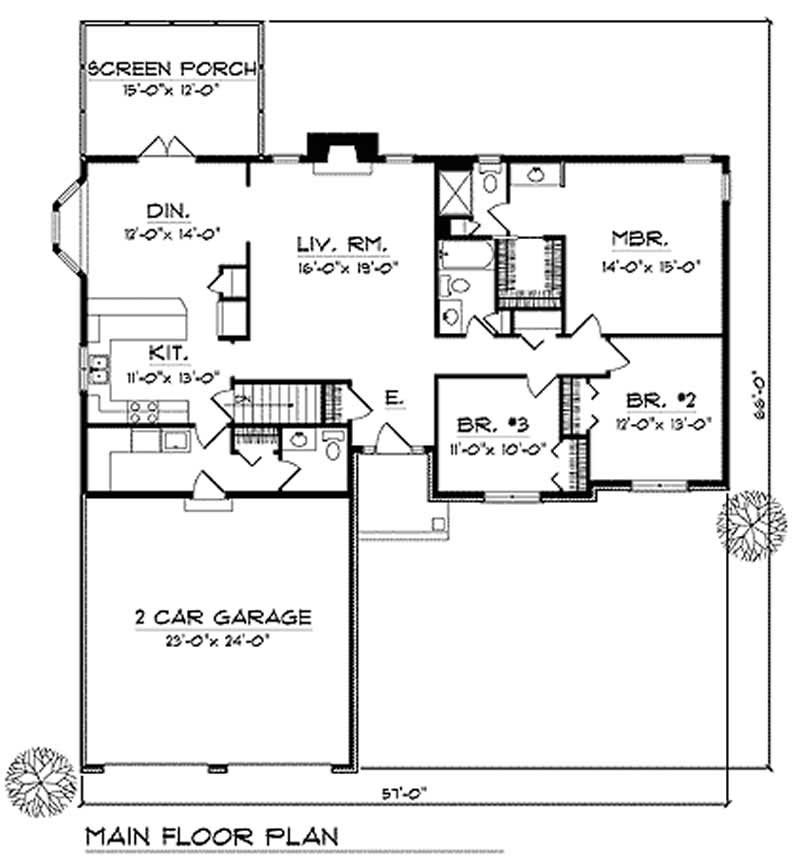MAIN FLOOR PLAN