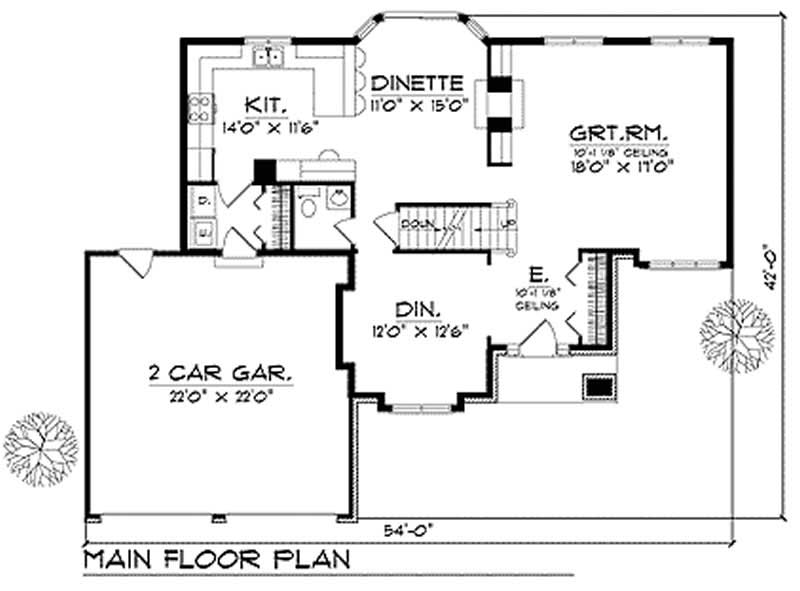 main floor plan