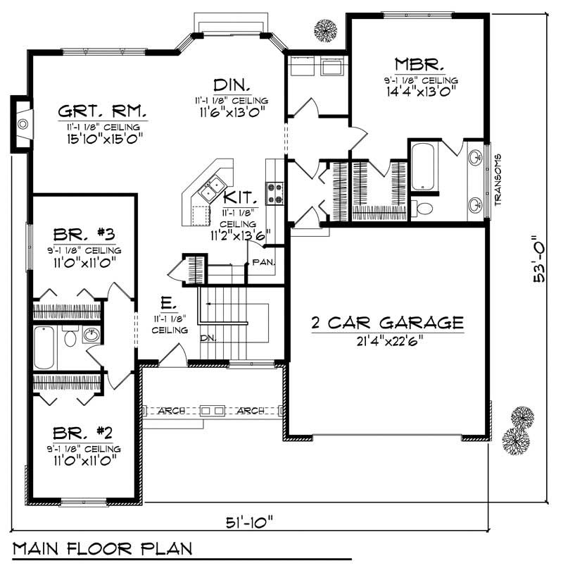 MAIN FLOOR PLAN