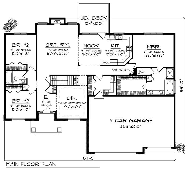 MAIN FLOOR PLAN