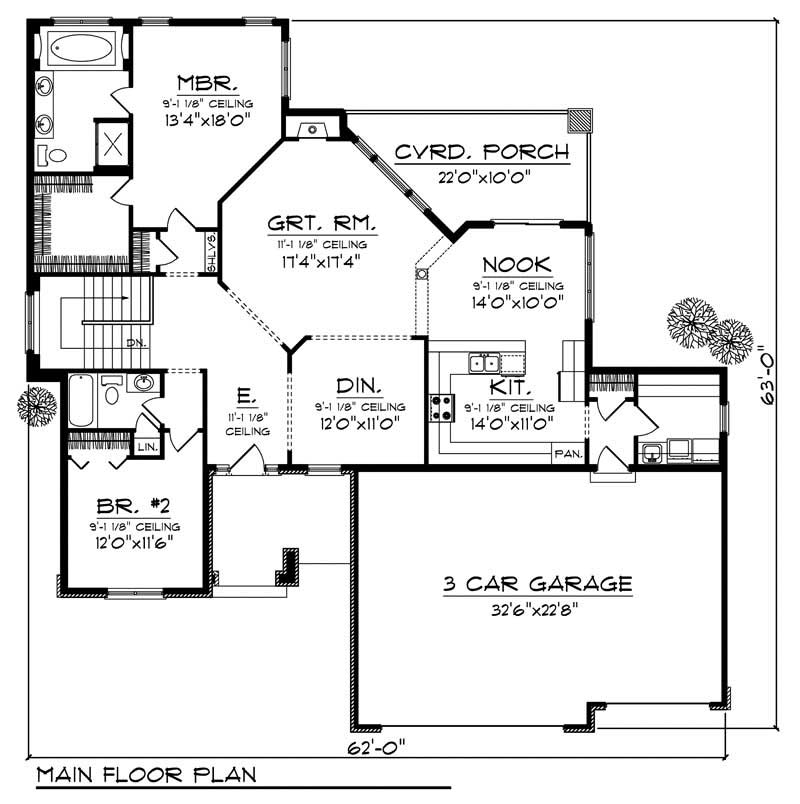 MAIN FLOOR PLAN