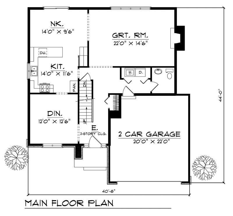 MAIN FLOOR PLAN