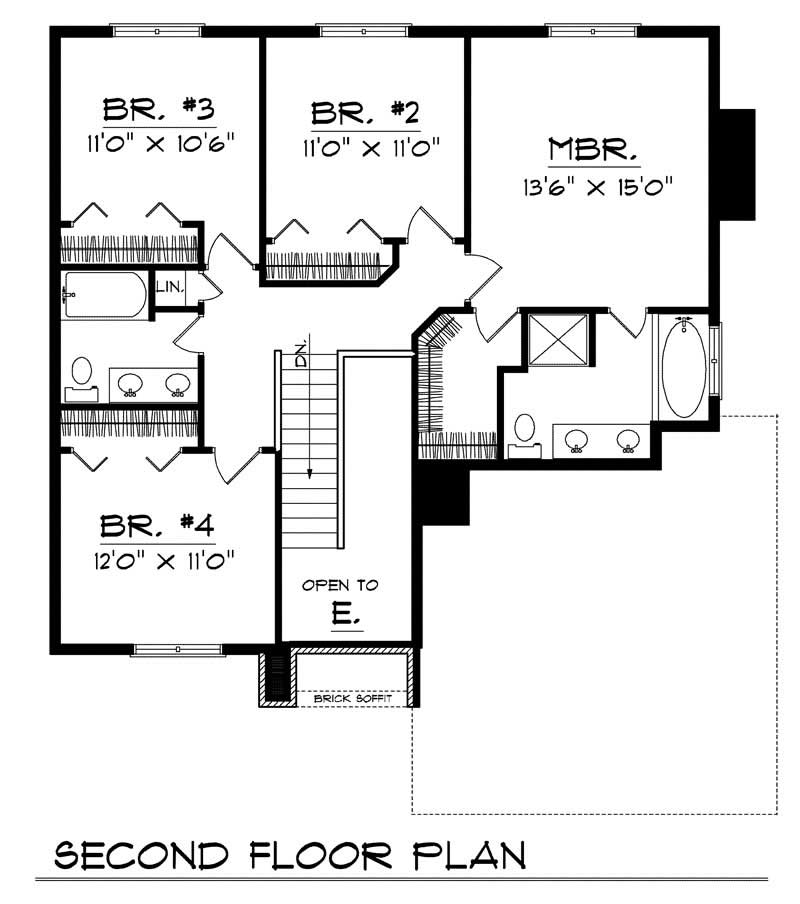 SECOND FLOOR PLAN