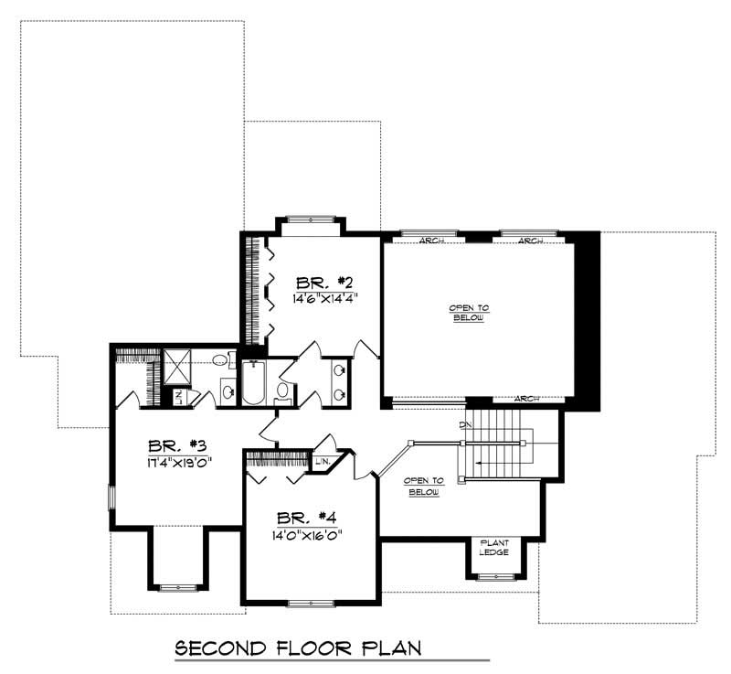 SECOND FLOOR PLAN