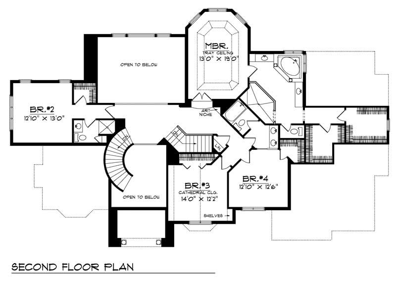 SECOND FLOOR PLAN