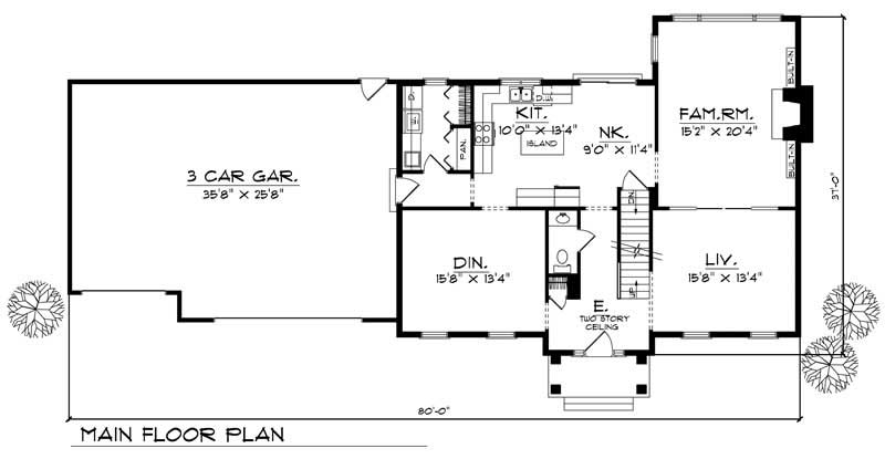 MAIN FLOOR PLAN