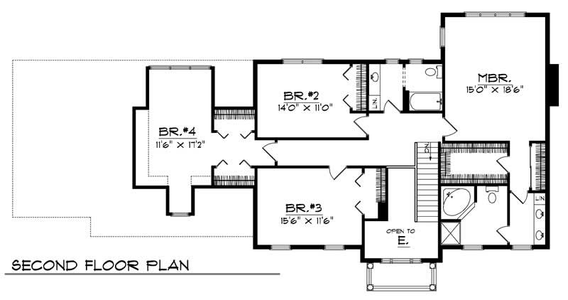 SECOND FLOOR PLAN