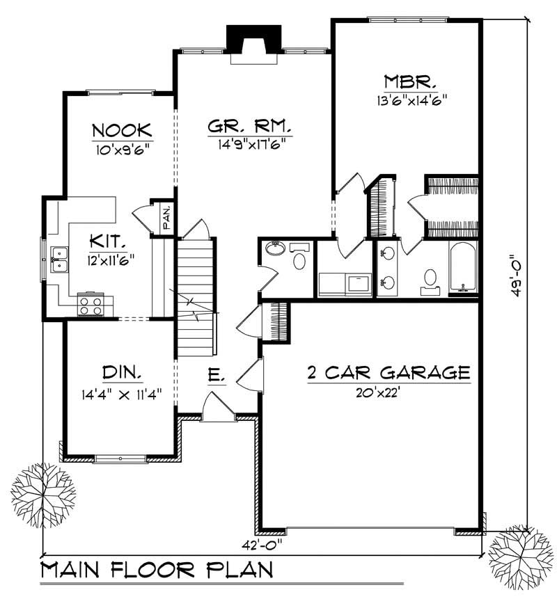 MAIN FLOOR PLAN