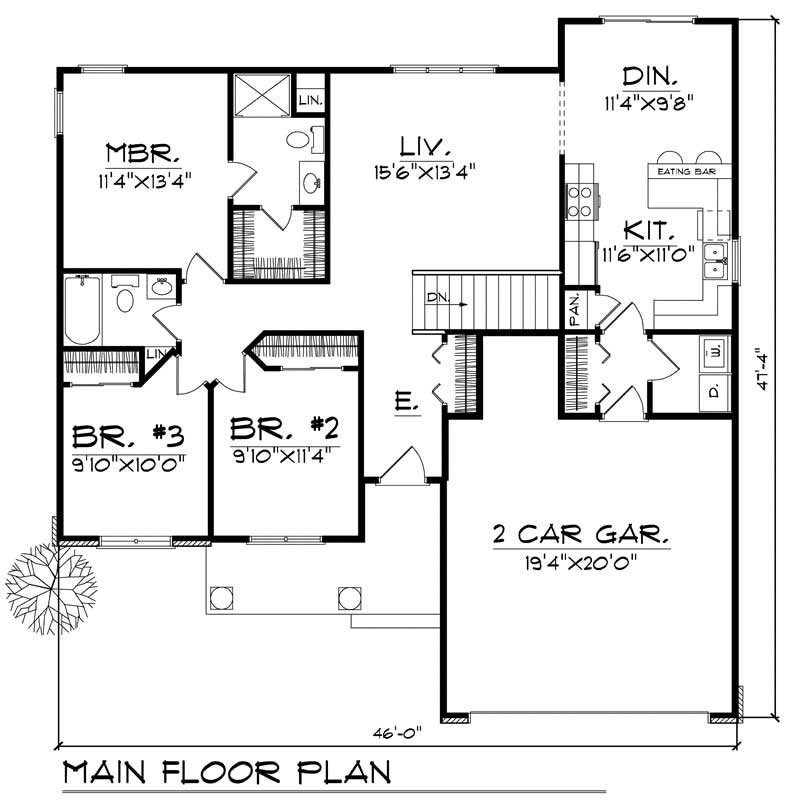 MAIN FLOOR PLAN