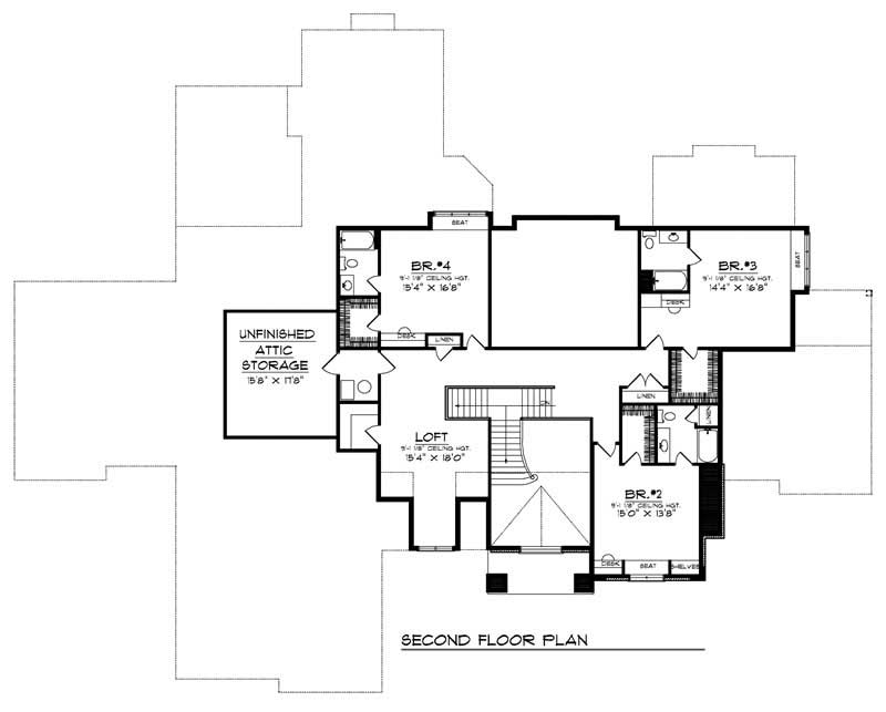 SECOND FLOOR PLAN