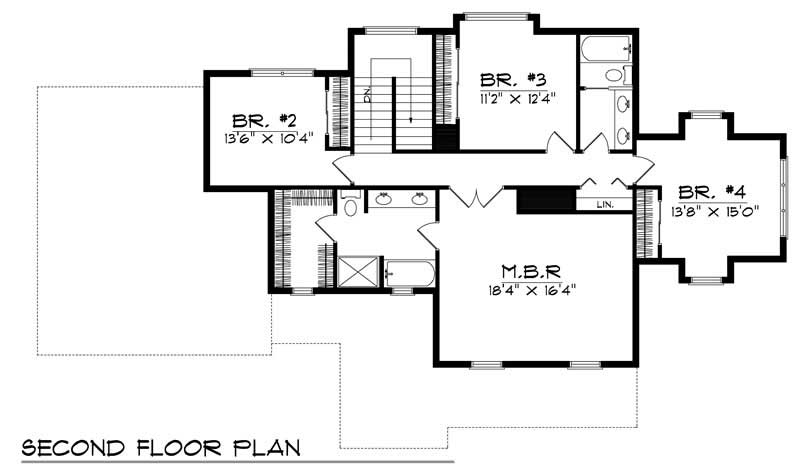 SECOND FLOOR PLAN