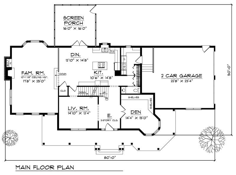 MAIN FLOOR PLAN