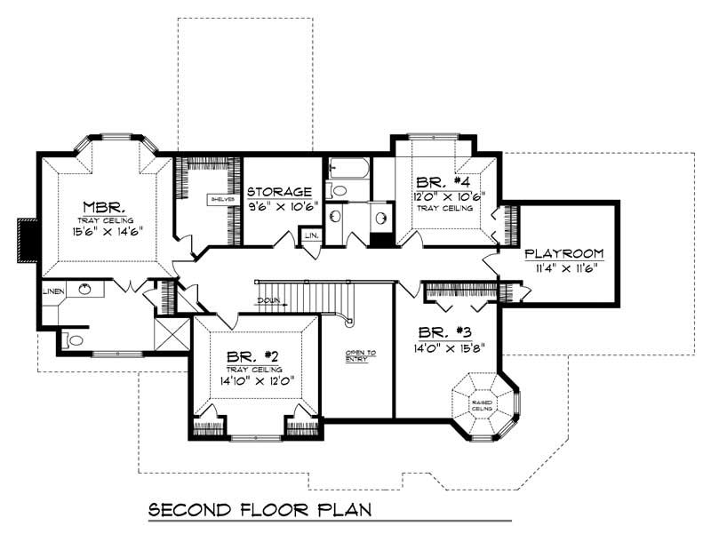 SECOND FLOOR PLAN
