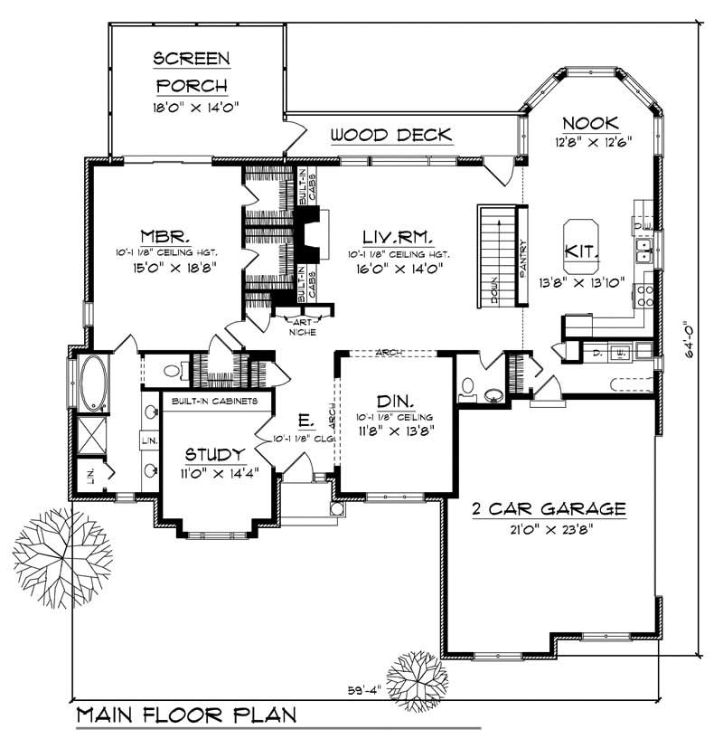 MAIN FLOOR PLAN