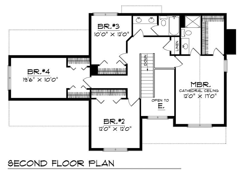 SECOND FLOOR PLAN