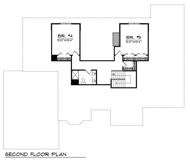 SECOND FLOOR PLAN