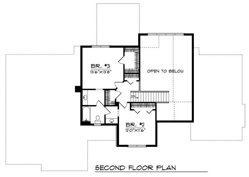 SECOND FLOOR PLAN