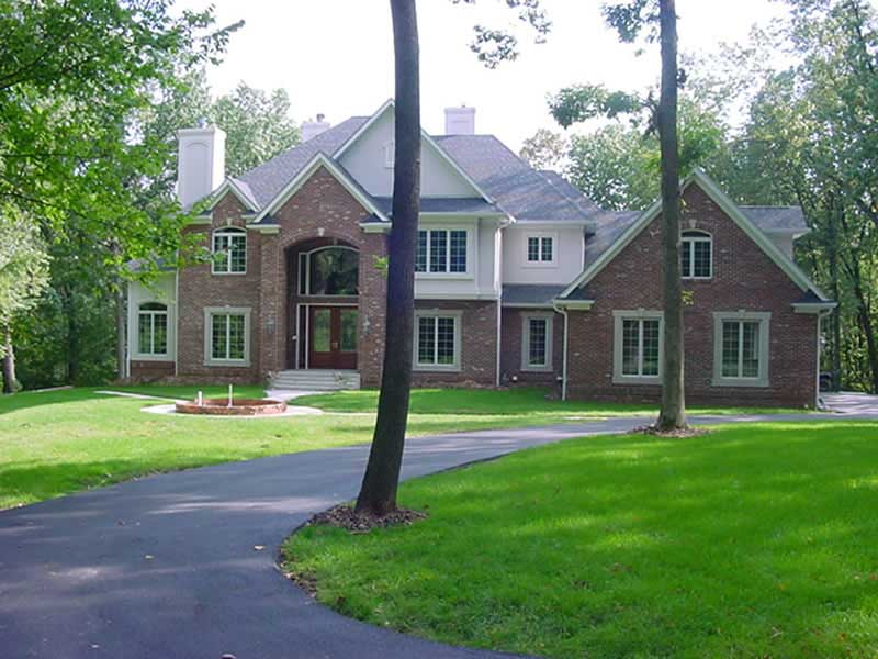 4-Bedroom, 5185 Sq Ft European Home Plan - 101-1126 - Main Exterior