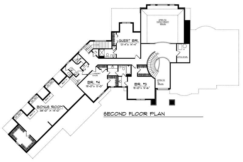 SECOND FLOOR PLAN