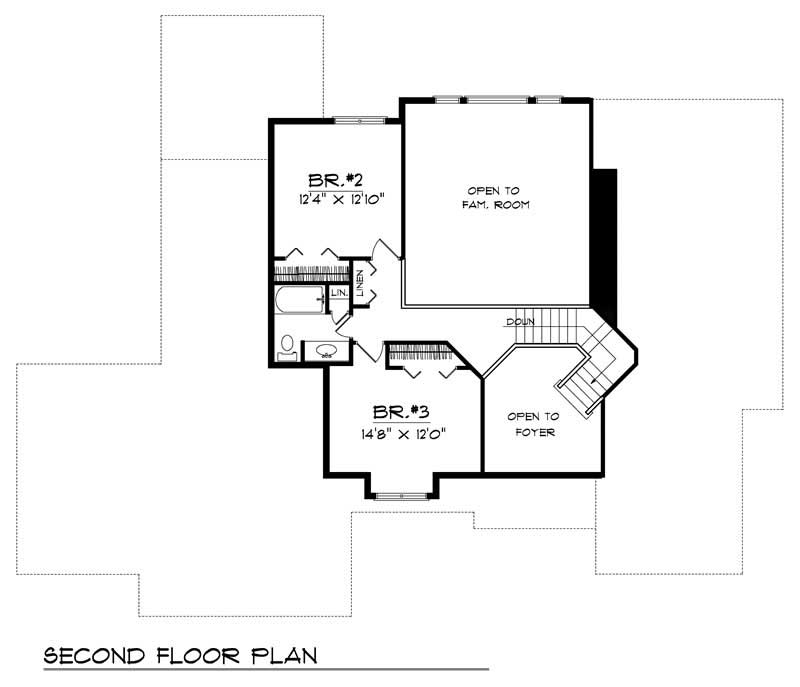 SECOND FLOOR PLAN