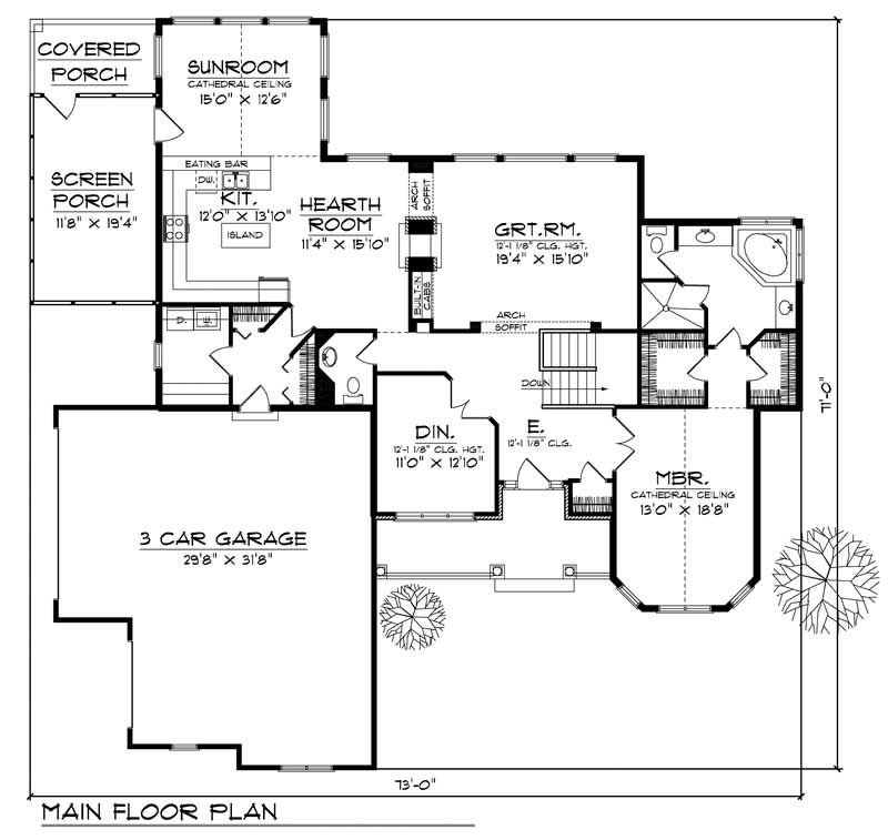 MAIN FLOOR PLAN