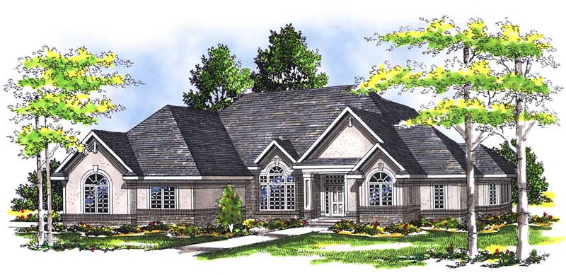 3-Bedroom, 2439 Sq Ft Craftsman Home Plan - 101-1139 - Main Exterior