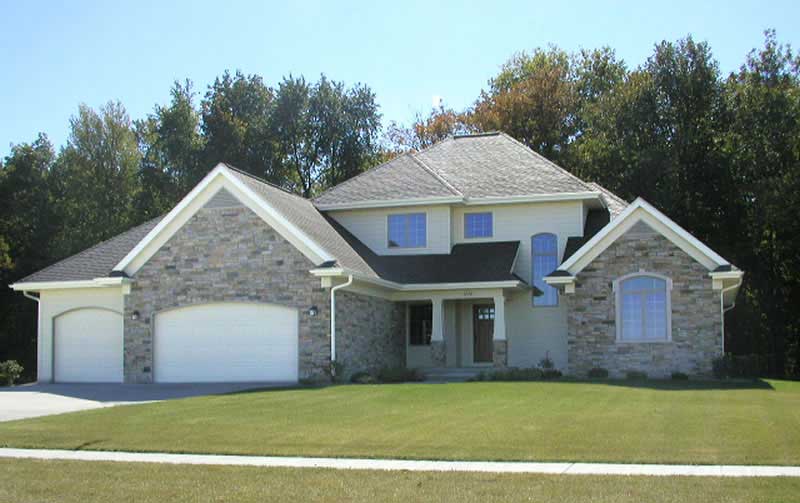 4-Bedroom, 2712 Sq Ft Craftsman House Plan - 101-1152 - Front Exterior