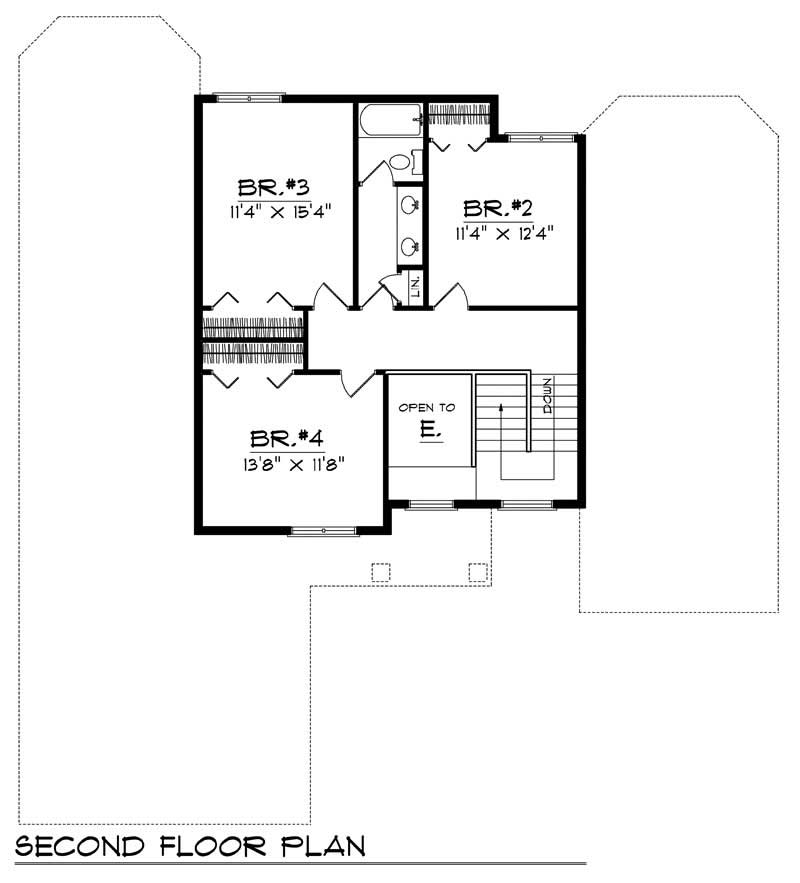 SECOND FLOOR PLAN