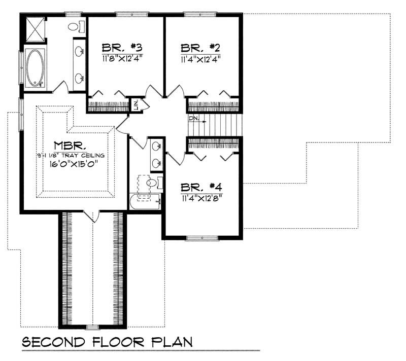 SECOND FLOOR PLAN