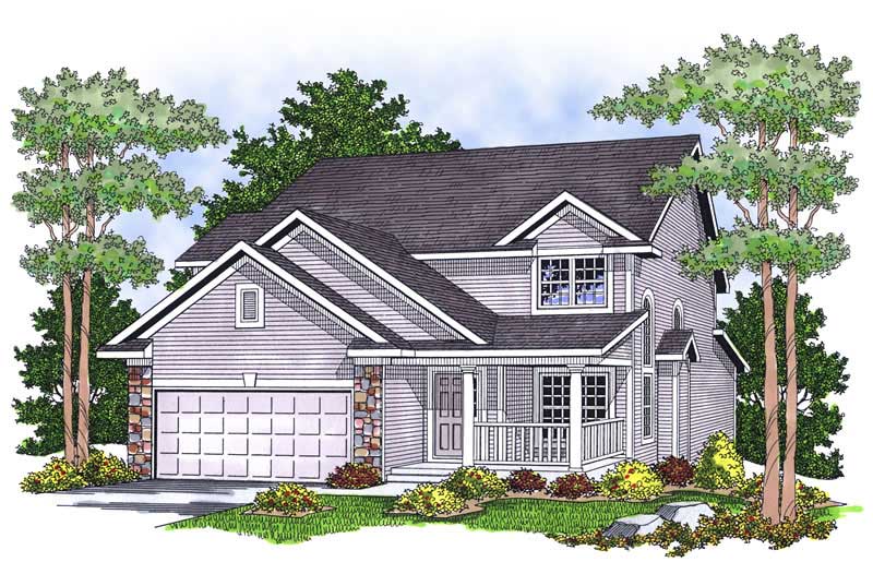 3-Bedroom, 2310 Sq Ft Ranch House Plan - 101-1175 - Front Exterior