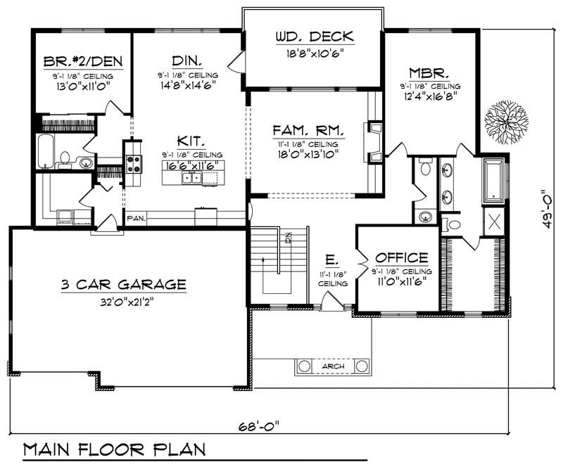 MAIN FLOOR PLAN