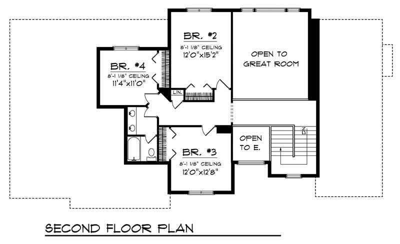 SECOND FLOOR PLAN