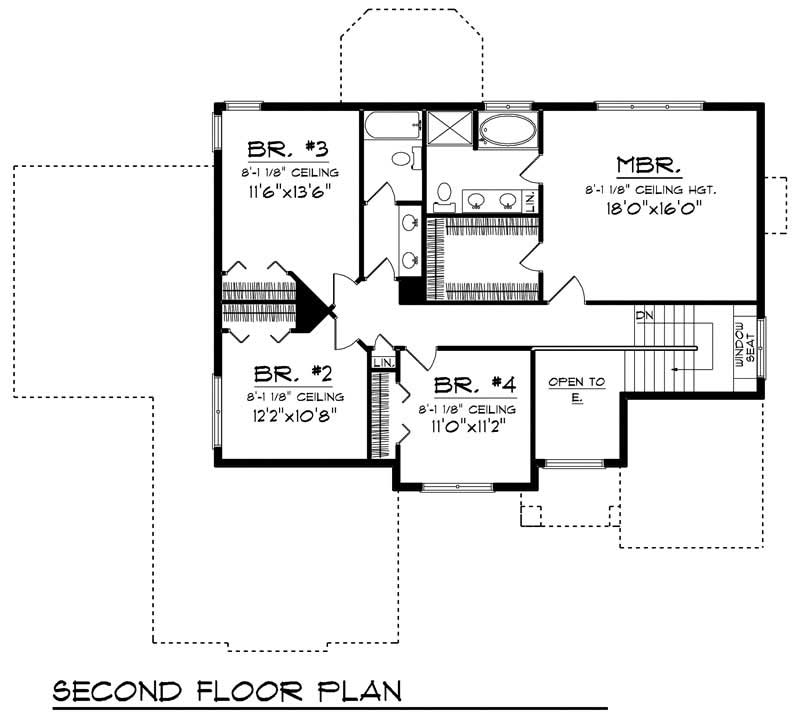 SECOND FLOOR PLAN